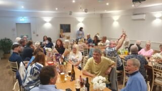 The Portsmouth Lodge No:487 members, family and friends